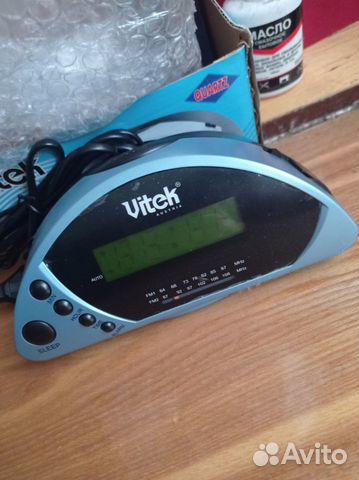 Радиочасы vitek