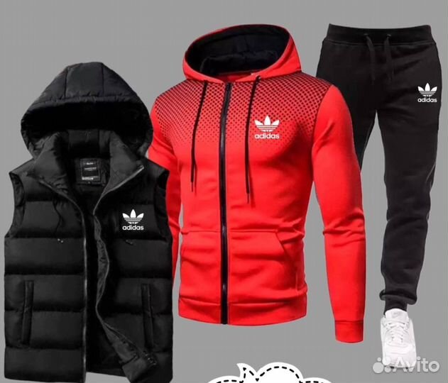 Спортивный костюм тройка adidas