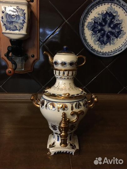 Декоративный самоварчик