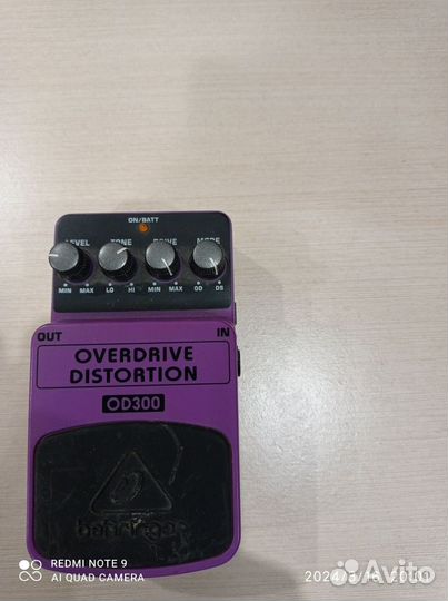 Гитарная педаль Behringer OD300
