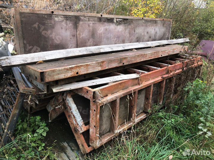 Опалубка колонн щитовая