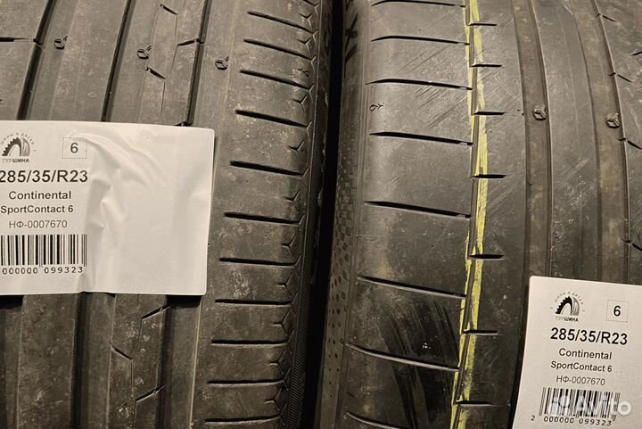 Continental SportContact 6 285/35 R23 94Y