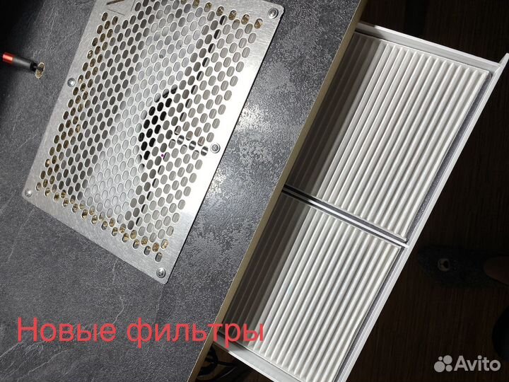 Стол для маникюра с вытяжкой verakso м550