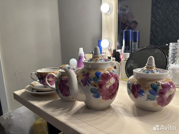 Чайный сервиз Дулево 93г ручная роспись