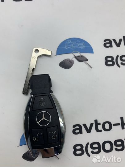 Ключ Мерседес W221 (Mercedes В221)