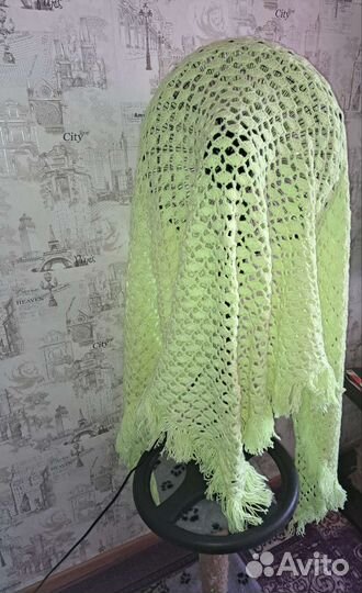 Шаль ручная работа