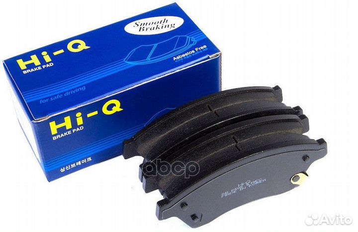 Колодки торм.дисковые Hi-Q hyundai accent 11- s
