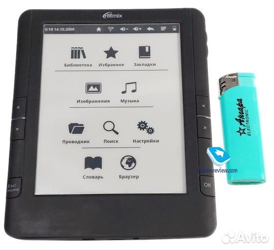 Электронная книга Ritmix RBK-650