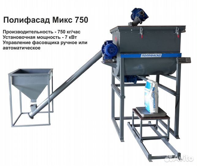 Оборудование для производства строительных смесей