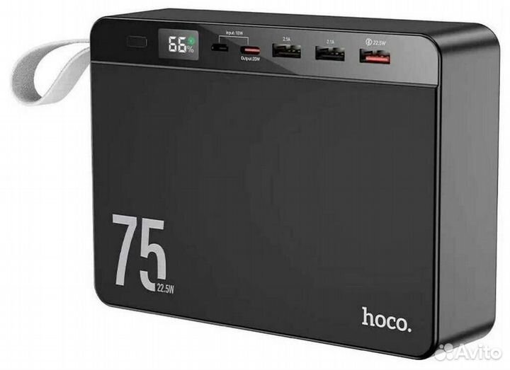 Внешний аккумулятор hoco 75000mAh