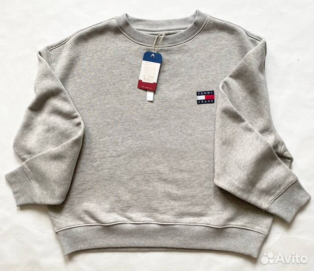 Свитшот на флисе Tommy Jeans (S) Оригинал