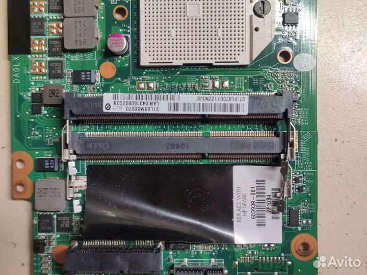 HP pavilion dv6-3125er (da0lx8mb6d1 REV:D)