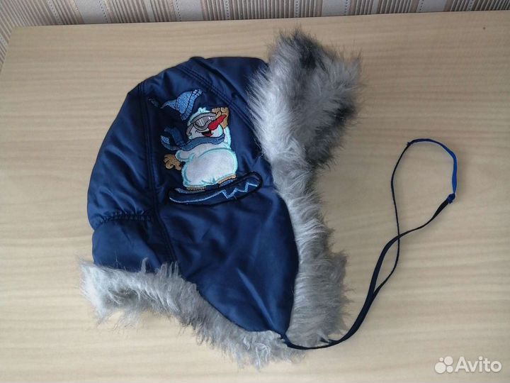 Шапка для мальчика зимняя