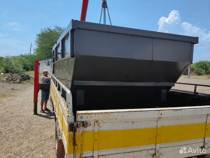 Контейнер накопитель для мусора 8 м3