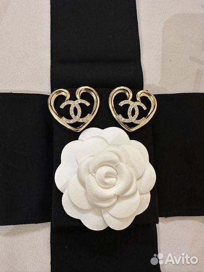 Chanel серьги оригинал