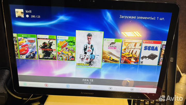 Xbox 360 fat 40 игр freeboot