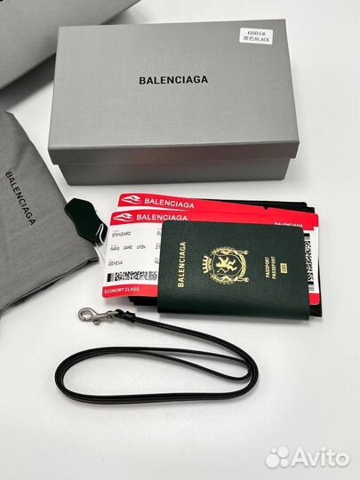 Balenciaga passport holder