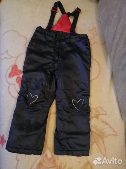 Штаны для девочки пакетом 104