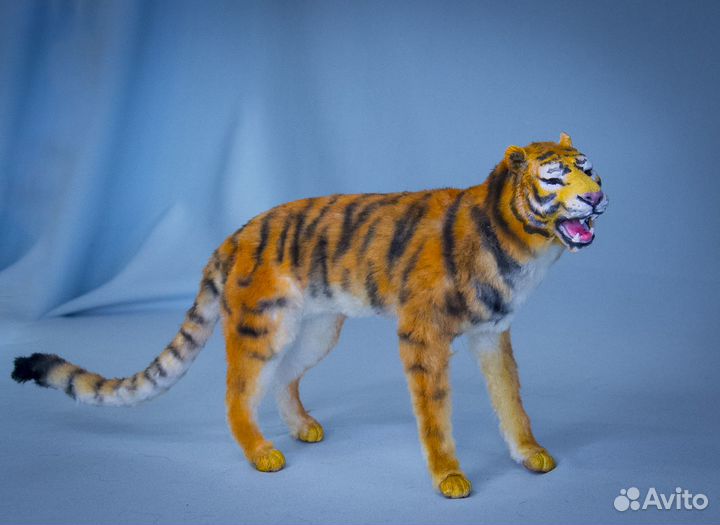 Тигр интерьерная игрушка 1/6 подвижная