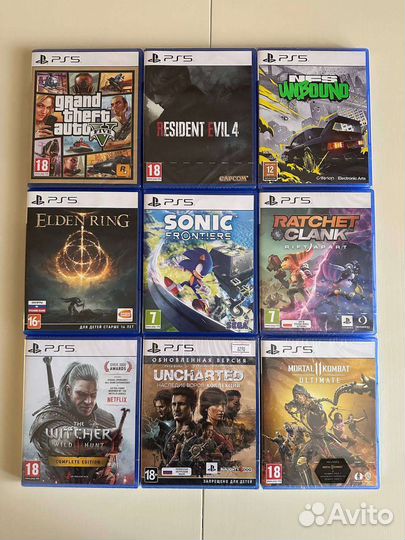 Игры для ps5