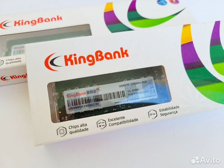 KingBank SO-dimm DDR4 8gb 3200Mhz