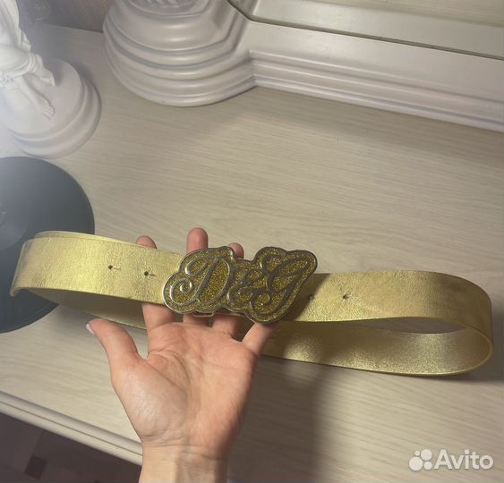 Стильный женский пояс D&G