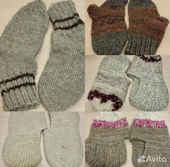 Носки шерстяные следки размер с 23-27