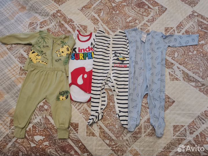 Вещи слипы на мальчика 74