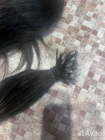 Волосы для наращивания натуральные бу