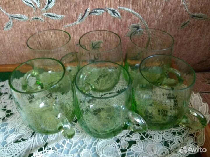 Рюмки стекло под водку,кружки,стаканы винтаж