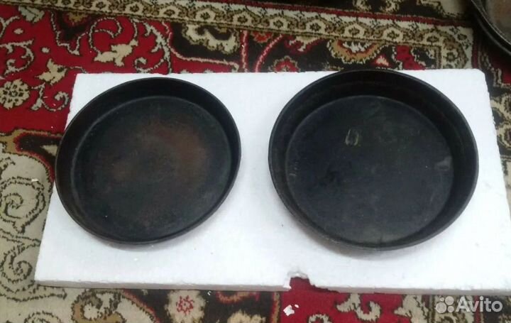 Сковороды утятницы чугунные СССР б.у оригинал