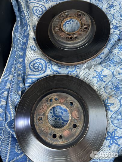 Тормозные диски + колодки на KIA Sportage IV