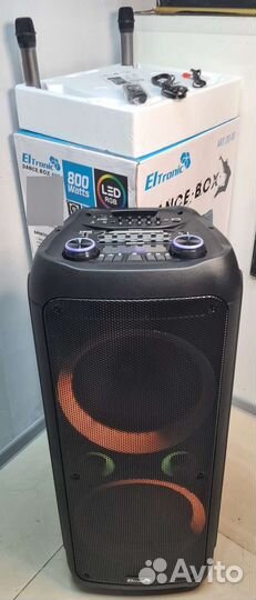Колонка мощная караоке ElTronic 20-83 DanceBox 800
