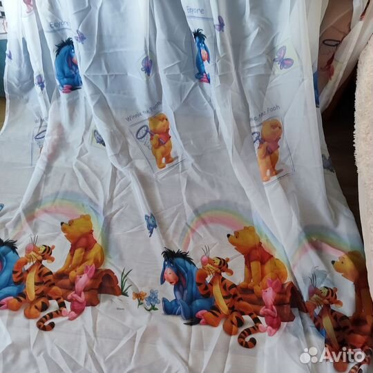 Шторы и тюль бу