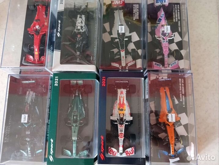 1/43 F1 minichamps, spark, look smart 2020-21