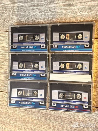 Аудиокассета maxell ud1 90 Japan