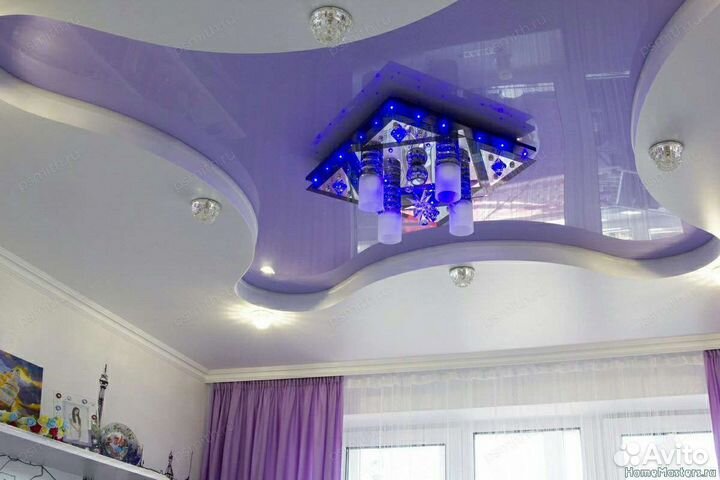 Натяжные потолки