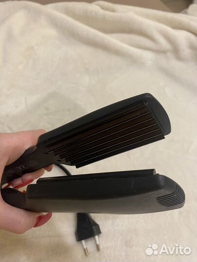 Плойка щипцы harizma air crimper gp гофре