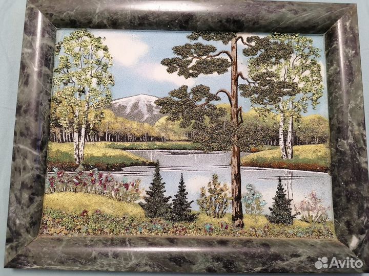 Картина на камне