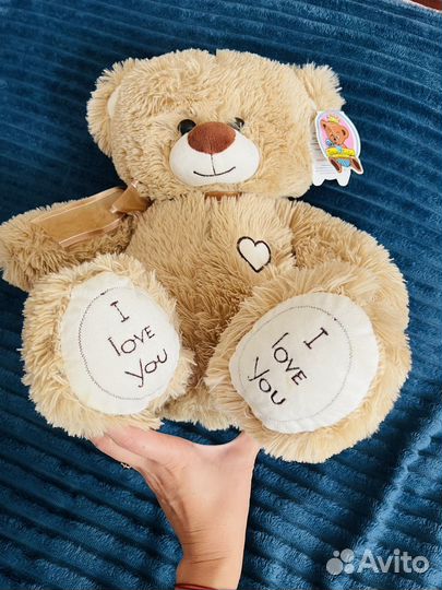 Плюшевый медведь новый