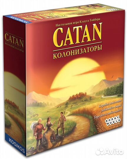 Колонизаторы catan настольная игра