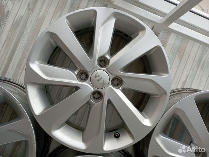 Литые диски 529104y750 Kia Rio оригиналы R15