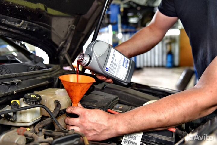 Замена масла в двигателе LR RR V 2021-25