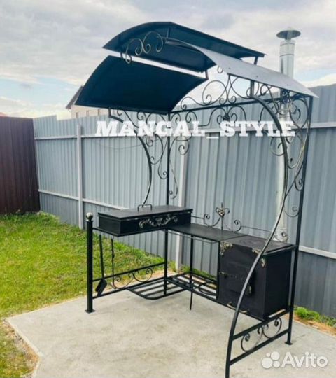 Кованый мангал