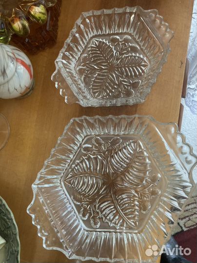 Вазы, конфетницы,пепельницы хрустальные СССР