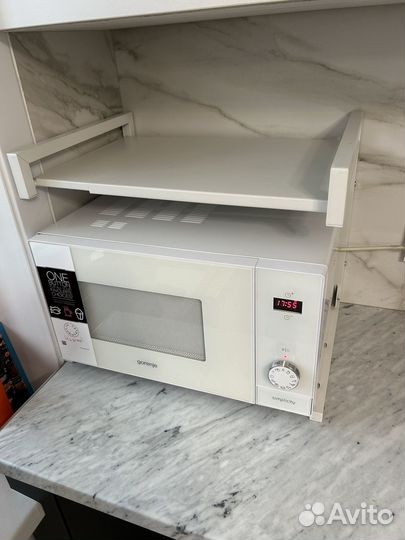 Полка для микроволновки раздвижная