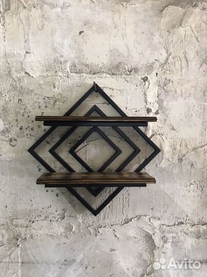 Полочка настенная лофт
