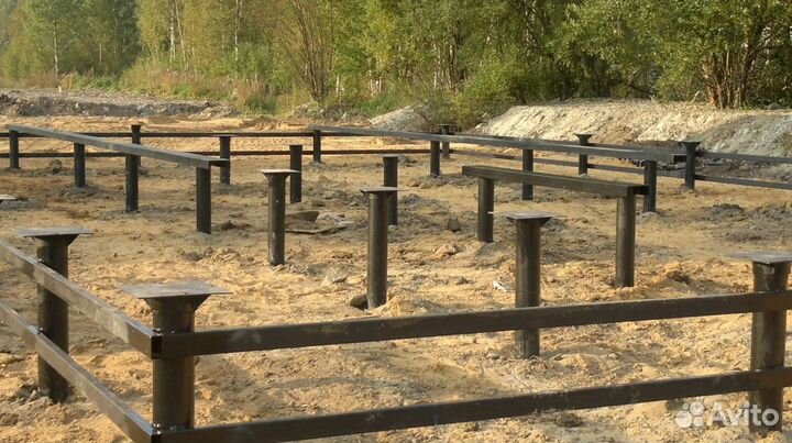 Винтовые сваи под ключ