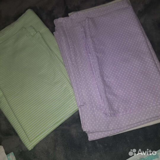 Детское постельное белье бу