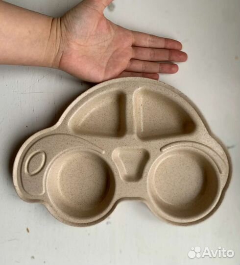 Тарелка детская машина